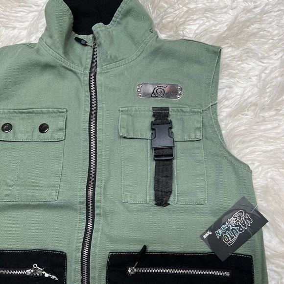 NARUTO SHIPPUDEN KAKASHI JONIN VEST WOMENS - Picture 5 of 7